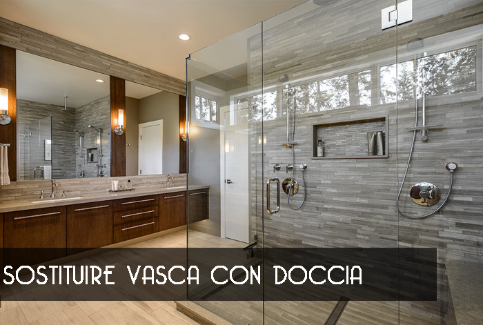 Arese - vasca in doccia a Arese